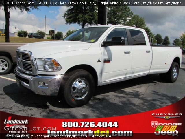 2011 Dodge Ram 3500 HD Big Horn Crew Cab Dually in Bright White