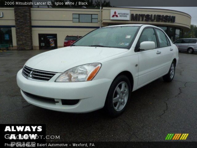 2006 Mitsubishi Lancer ES in Igloo White