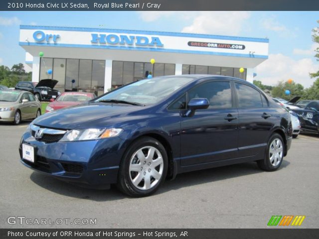 2010 Honda Civic LX Sedan in Royal Blue Pearl