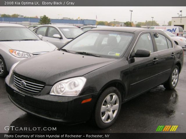 2008 Kia Optima LX in Ebony Black