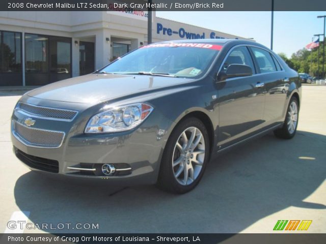 2008 Chevrolet Malibu LTZ Sedan in Dark Gray Metallic