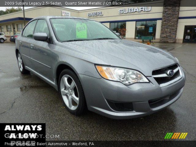 2009 Subaru Legacy 2.5i Sedan in Quartz Silver Metallic