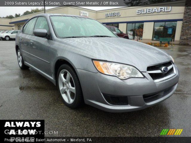 2009 Subaru Legacy 2.5i Sedan in Quartz Silver Metallic