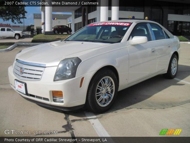 2007 Cadillac CTS Sedan in White Diamond