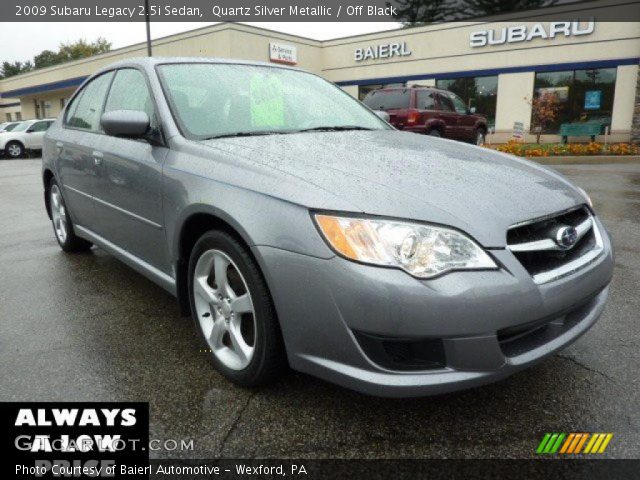 2009 Subaru Legacy 2.5i Sedan in Quartz Silver Metallic