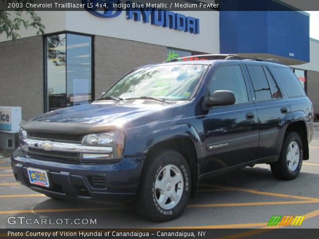 2003 Chevrolet TrailBlazer LS 4x4 in Indigo Blue Metallic