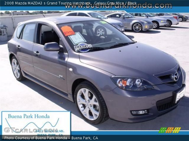 2008 Mazda MAZDA3 s Grand Touring Hatchback in Galaxy Gray Mica