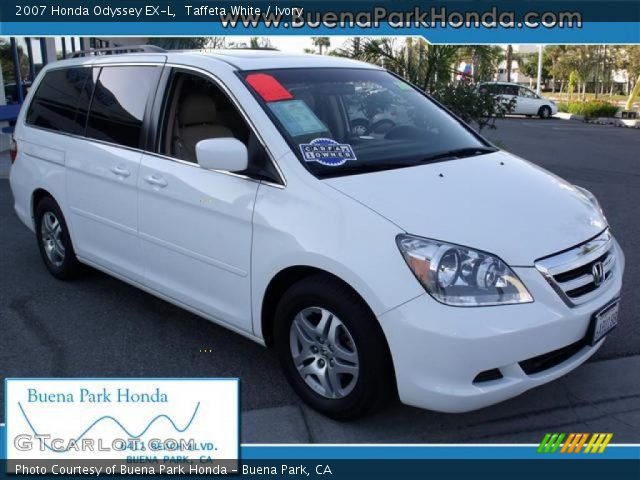 2007 Honda Odyssey EX-L in Taffeta White