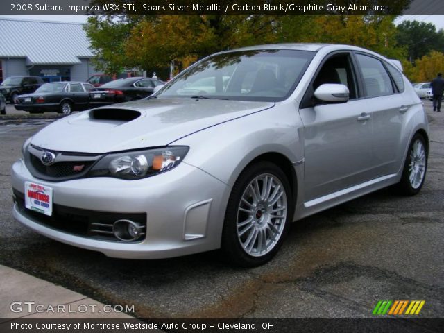 2008 Subaru Impreza WRX STi in Spark Silver Metallic