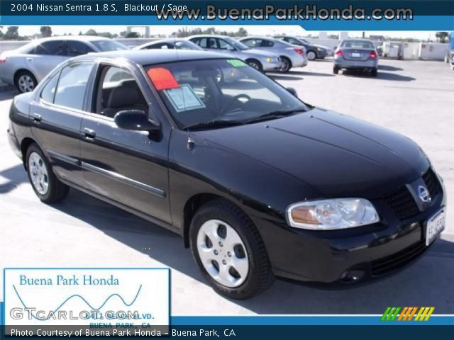 2004 Nissan Sentra 1.8 S in Blackout