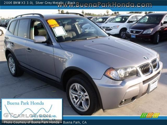 2006 BMW X3 3.0i in Silver Grey Metallic
