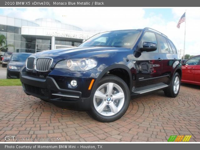 2010 BMW X5 xDrive30i in Monaco Blue Metallic