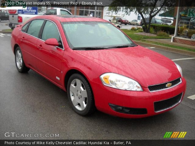 2008 Chevrolet Impala SS in Precision Red