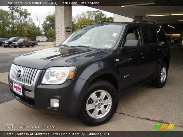 2008 Mercury Mariner V6 4WD in Black Pearl Slate