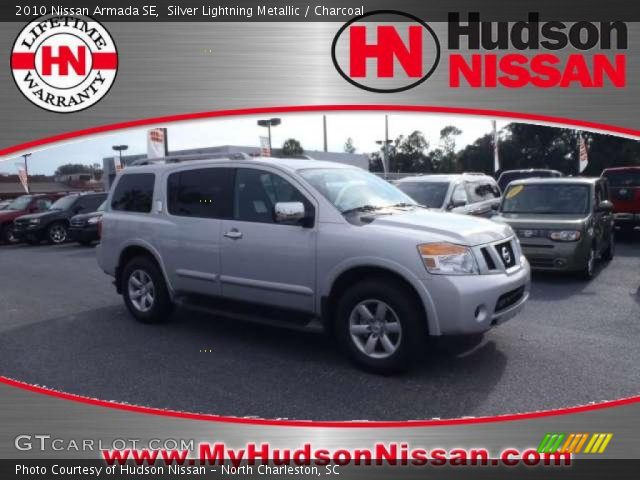 2010 Nissan Armada SE in Silver Lightning Metallic
