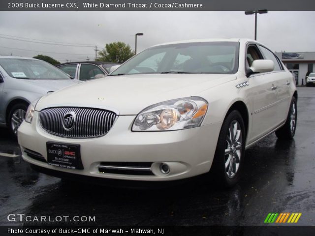 2008 Buick Lucerne CXS in White Diamond Tricoat