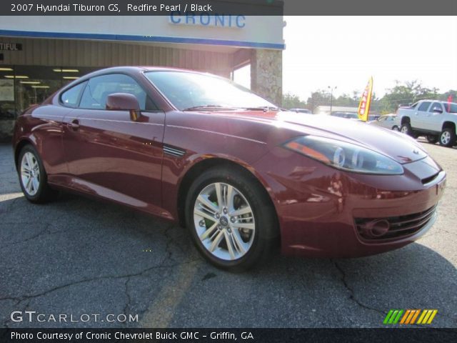 2007 Hyundai Tiburon GS in Redfire Pearl