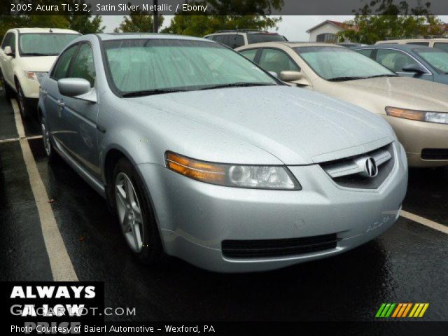 2005 Acura TL 3.2 in Satin Silver Metallic