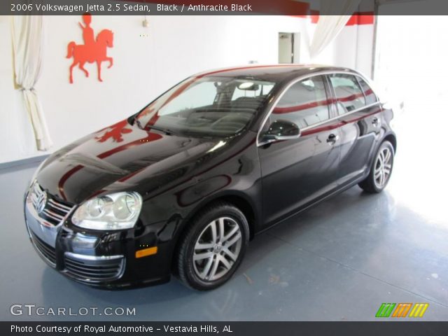 2006 Volkswagen Jetta 2.5 Sedan in Black