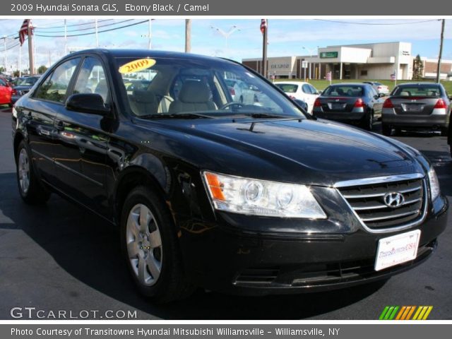 2009 Hyundai Sonata GLS in Ebony Black