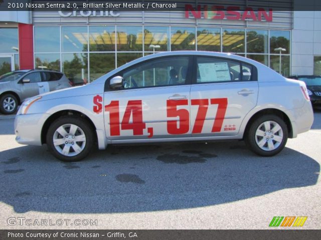 2010 Nissan Sentra 2.0 in Brilliant Silver Metallic