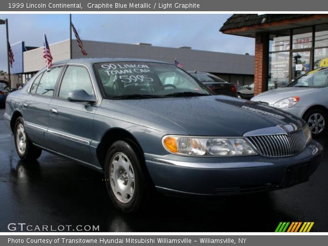 1999 Lincoln Continental  in Graphite Blue Metallic