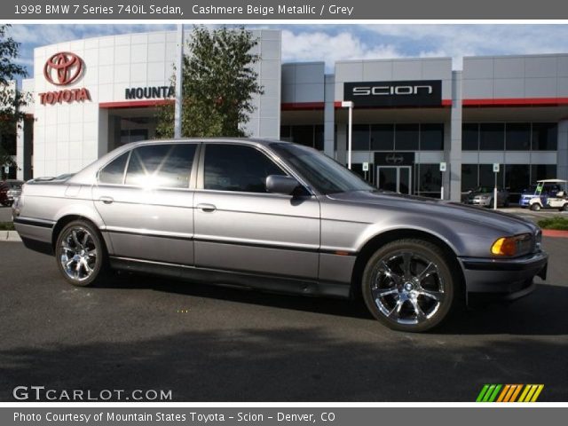 1998 BMW 7 Series 740iL Sedan in Cashmere Beige Metallic