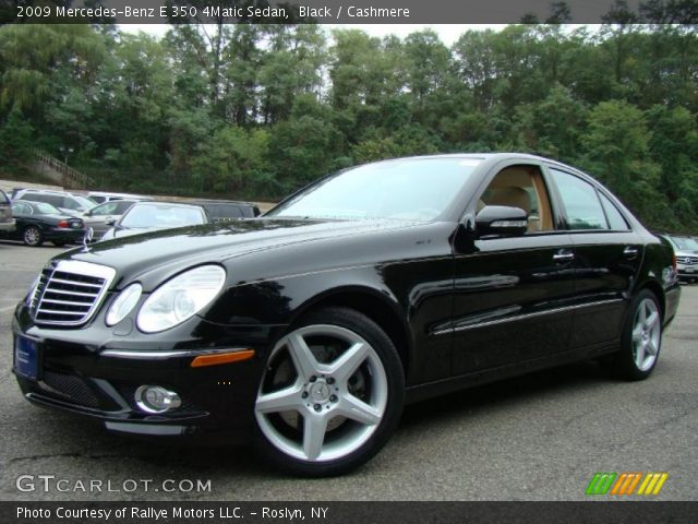 2009 Mercedes-Benz E 350 4Matic Sedan in Black
