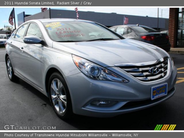 2011 Hyundai Sonata Limited in Radiant Silver