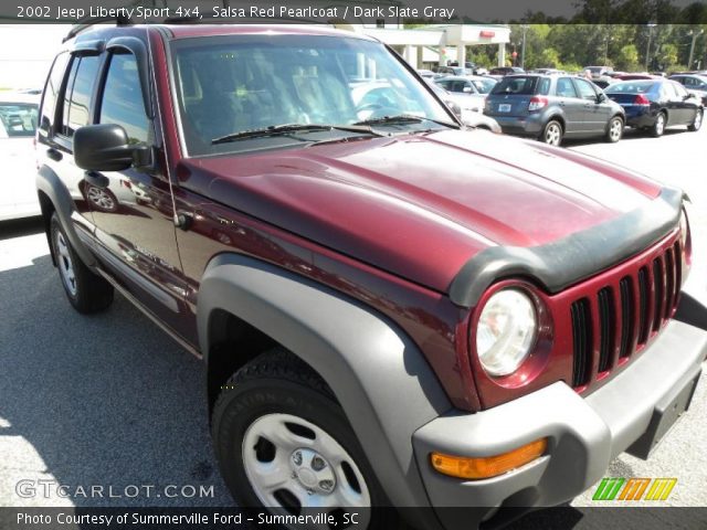 2002 Jeep Liberty Sport 4x4 in Salsa Red Pearlcoat