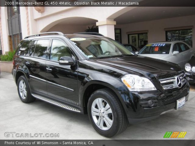 2008 Mercedes-Benz GL 450 4Matic in Obsidian Black Metallic