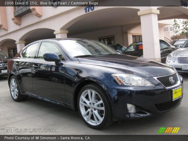 2006 Lexus IS 250 in Blue Onyx Pearl