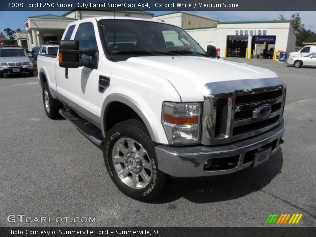 2008 Ford F250 Super Duty Lariat SuperCab 4x4 in Oxford White