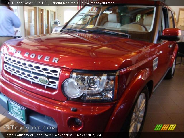 2011 Land Rover LR4 HSE in Rimini Red Metallic