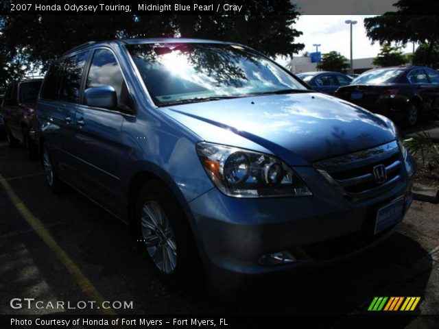 2007 Honda Odyssey Touring in Midnight Blue Pearl