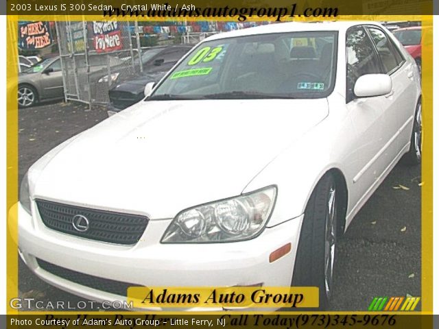 2003 Lexus IS 300 Sedan in Crystal White