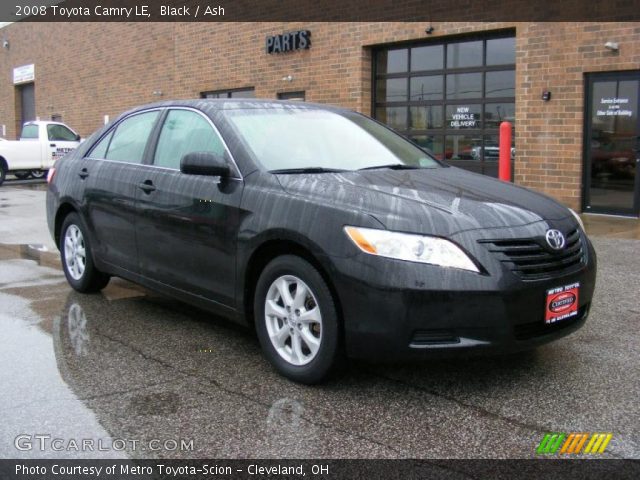 2008 Toyota Camry LE in Black