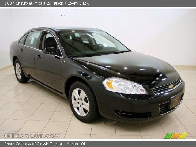 2007 Chevrolet Impala LS in Black