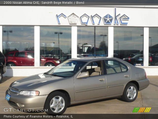 2000 Nissan Altima GXE in Sandrift Beige Metallic