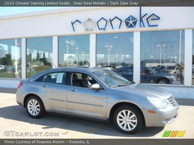 2010 Chrysler Sebring Limited Sedan in Silver Steel Metallic