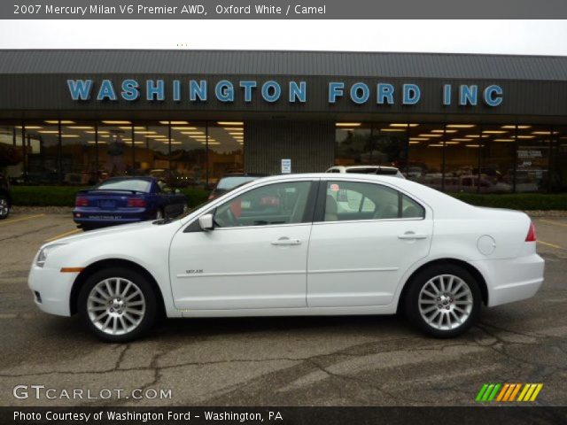 2007 Mercury Milan V6 Premier AWD in Oxford White