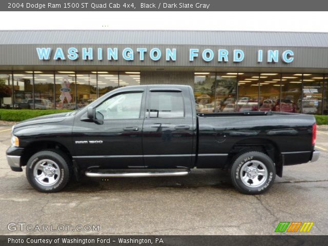 2004 Dodge Ram 1500 ST Quad Cab 4x4 in Black