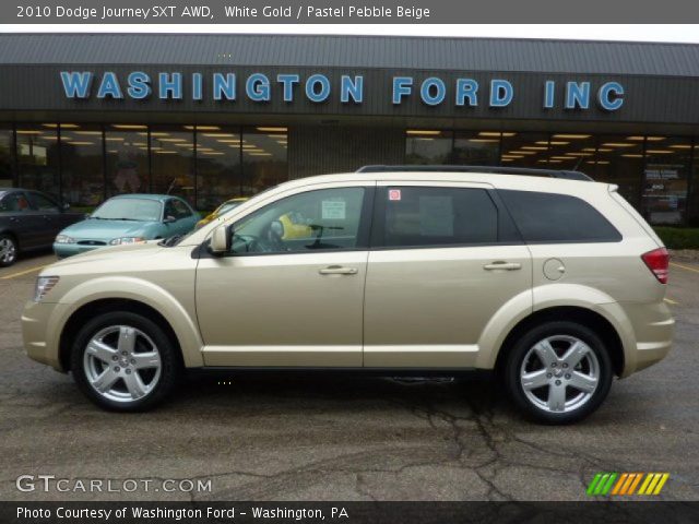 2010 Dodge Journey SXT AWD in White Gold