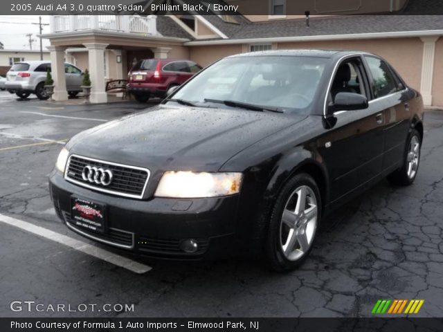 2005 Audi A4 3.0 quattro Sedan in Brilliant Black
