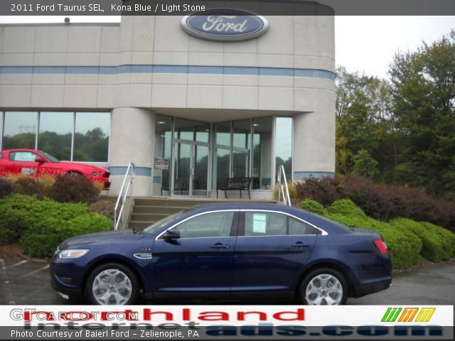 2011 Ford Taurus SEL in Kona Blue