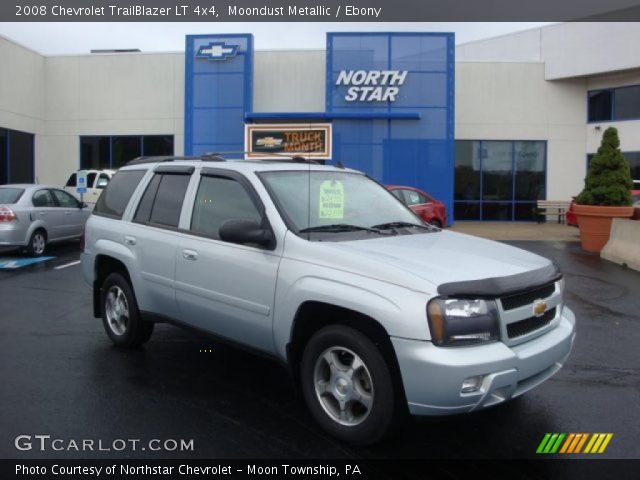 2008 Chevrolet TrailBlazer LT 4x4 in Moondust Metallic