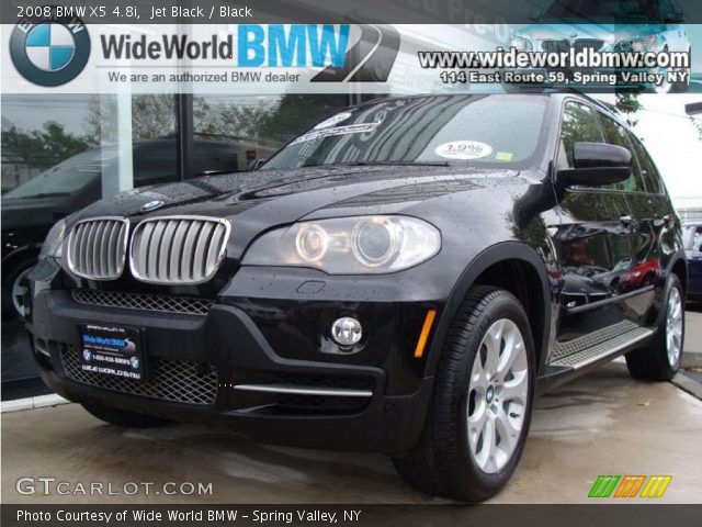 2008 BMW X5 4.8i in Jet Black