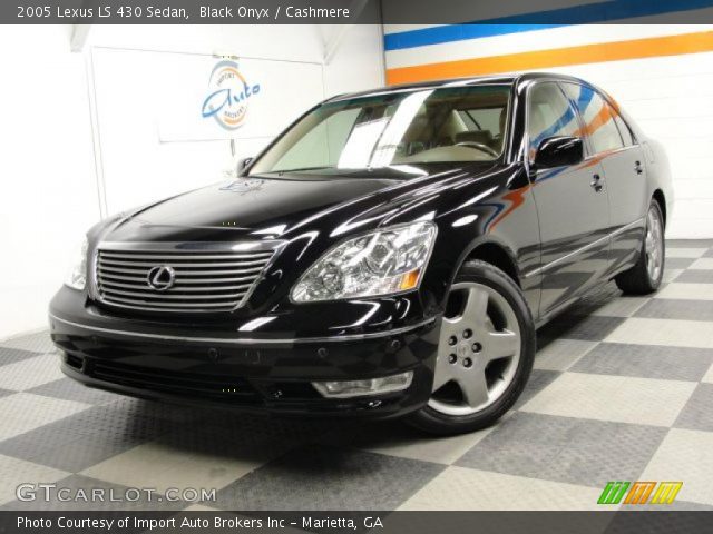 2005 Lexus LS 430 Sedan in Black Onyx