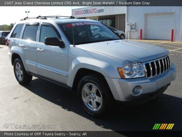 2007 Jeep Grand Cherokee Limited CRD 4x4 in Bright Silver Metallic