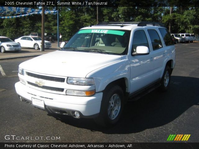 2005 Chevrolet Tahoe Z71 in Summit White